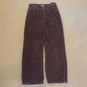Urban Outfitters BDG High and Wide Corduroy Pants